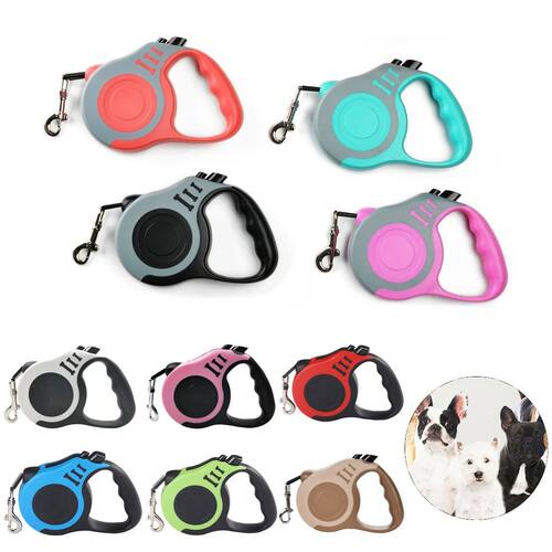 3m 5m Dog Leash Strong Nylon Puppy Lead For Small Medium Lar