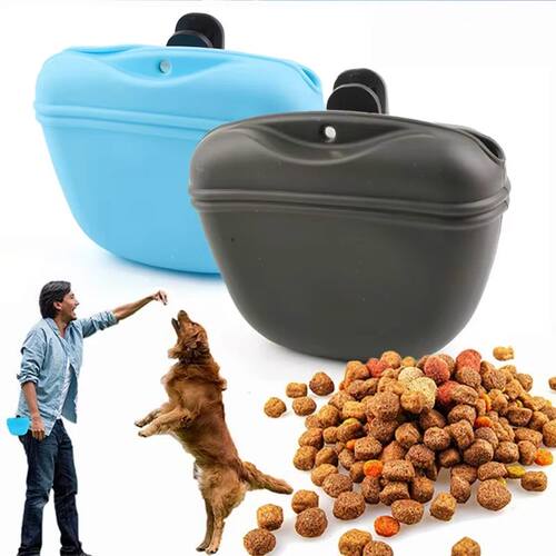 Pet Feeding Bag Outdoor Training Dog Food pocket portable Si
