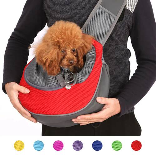 Pet Puppy Carrier S/L Mesh Single Dog Shoulder Bag Comfort P