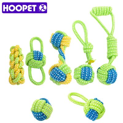 Dog Toy Chews Cotton Rope Knot Ball Grinding Teeth Odontopri