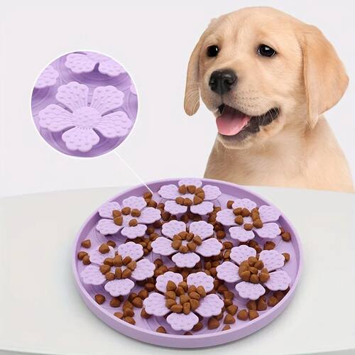 Silicone Pet Slow Feeder Mat Dog Feeding Dishes Dog Licking