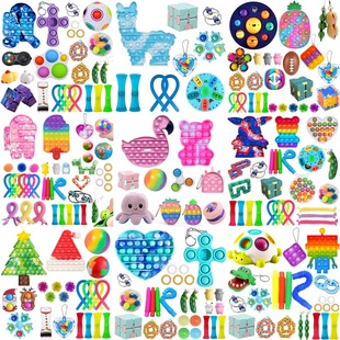 BEST Fidget Toys Pack Anti Stress Toy Set Marble Relief