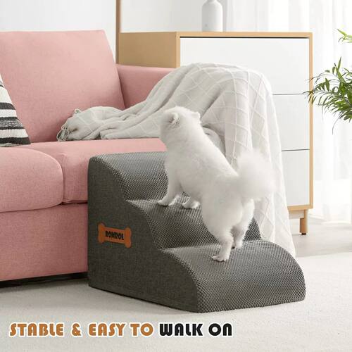 Ladder Dogs Pets Bone Handle Puppys Stairs Beside Sofa Bed R