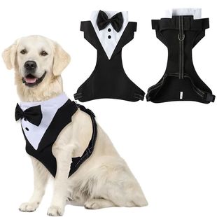 Dog Tuxedo Harness Dog Harness No Pull for Small Medium Larg