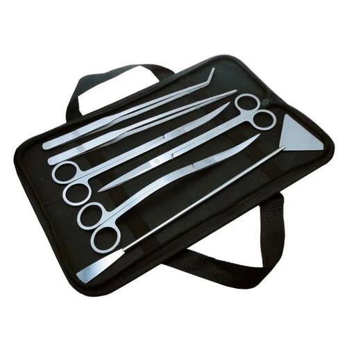 Aquarium Tools Set Scissor Tweezers Plants Wave Scissors Gra