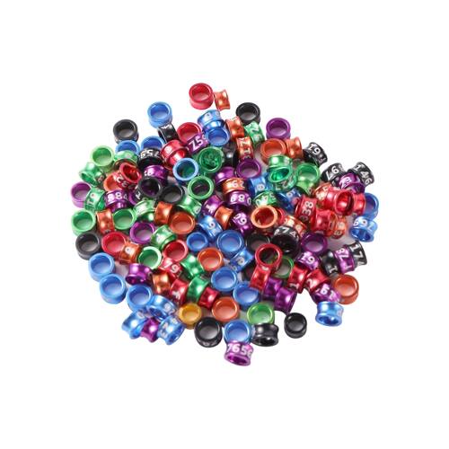 Bird Aluminum Ring with Word ID 4/4.7/5/6/7mm Bird Ring Pige