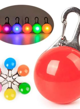 Led Luminous Dog Cat Collar Glowing Pendant Pet Leads Glow A