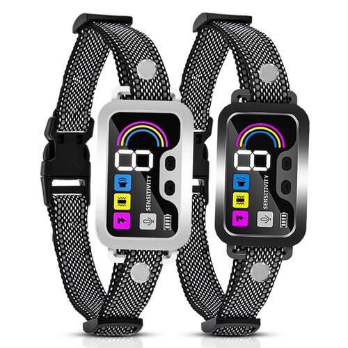 1PCS Dog Bark Collar Rechargeable Smart Barking Collar Anti