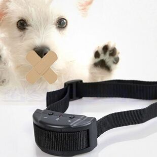 Electric Anti Bark No Barking Tone Shock Training Collar for