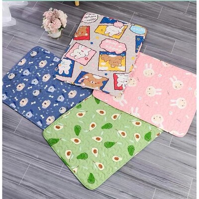 Washable Pet Pee Pad Pet Diaper Mat Reusable Mats for Dogs D