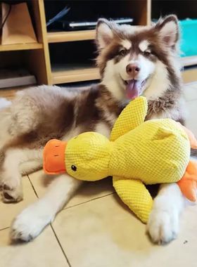 Dog Toy Stomping Duck Bite Resistant Grinding Teeth Cleaning