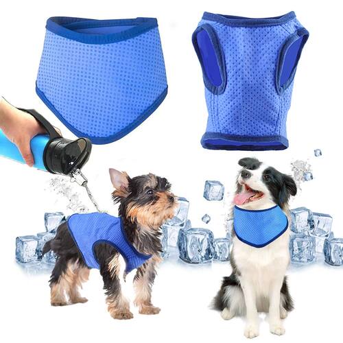 Summer Dog Cooling Ice Scarf Cool Ice Towel Quick Release Ho