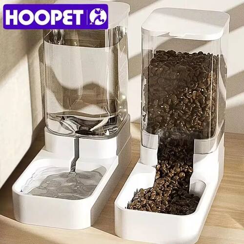Dog Feeder Cat Automatic Feeding Water Bowl Transparent Pet