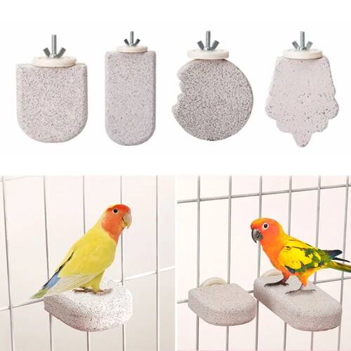 Pumice Parrot Stand Board Claw Grinding Tooth Grinding Bird