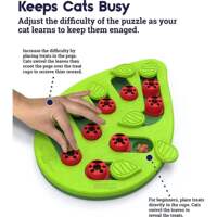 Cat Puzzle Treat Toy Made of High Quality Non Toxic Plastic thumbnail 3