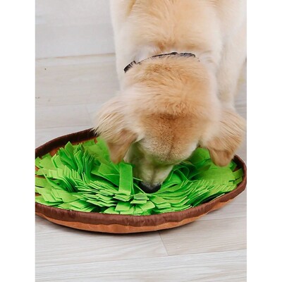 Pet Snuffle Mat for Dogs  Nosework Feeding Mat Slow Feeder f