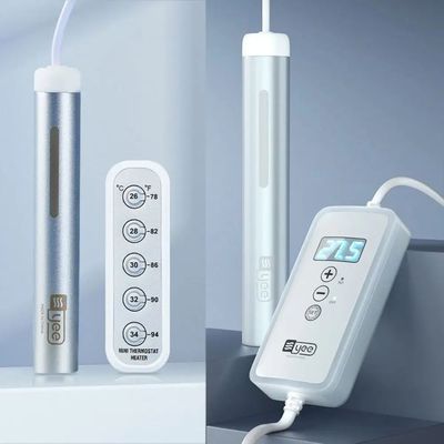 25/50/75W Aquarium Submersible Heater Temperature Control Tu