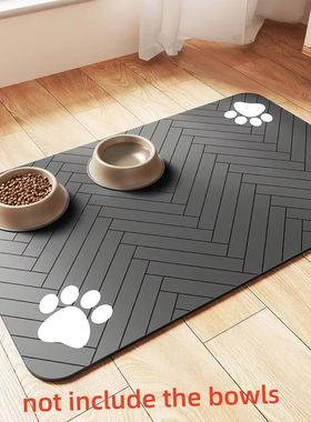 S（little kitten ）、M、L bsorbent Pet Feeding Mat, Waterpro