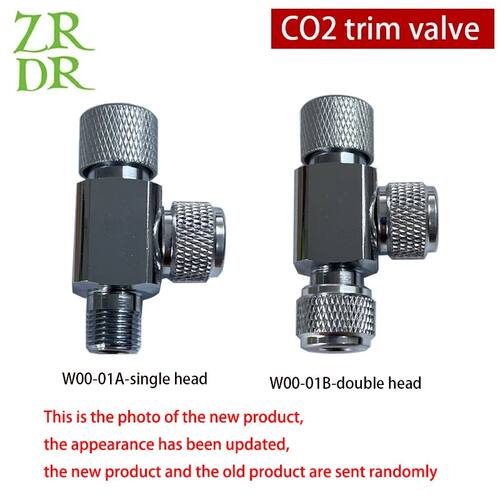 ZRDR high quality needle valve regulator suit 4*6mm co2 spec