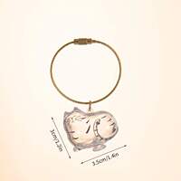 Cat Hair Memorial Storage Keychain Cat Fur Container Pets Ca thumbnail 8
