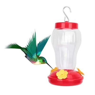 480ML Plastic Bird Water Feeder Bottle Hanging Hummingbird F