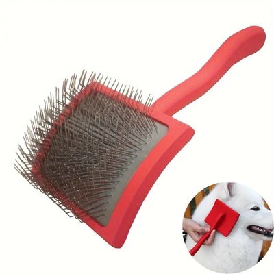 1PC Pet Massage Comb Long Wire Pin Slicker Brush Dog Groomin