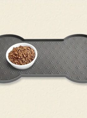 Dog Bowl Mat Thicker Pet Drinking Feeding Placemat  Dog Food