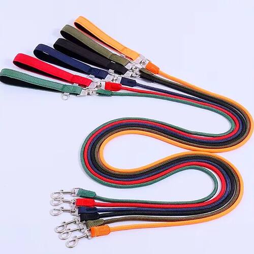 Dog Leash Colorful Long Dogs Leash 2M Pet Chain Nylon Leashe
