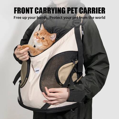 Pet Chest Backpack Front Carrying Tote Backpack Dogs and Cat
