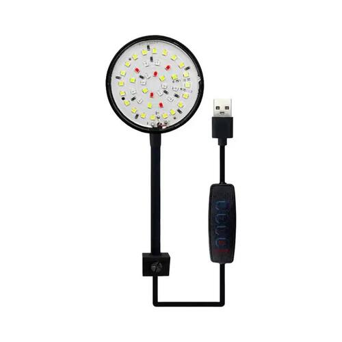 5W/7W Fish Tank Clip Lamp,USB Power LED Full Spectrum,Waterp