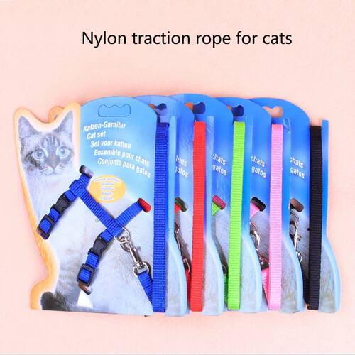 Pet chest back cat leash leash cat leash leash leash pet che