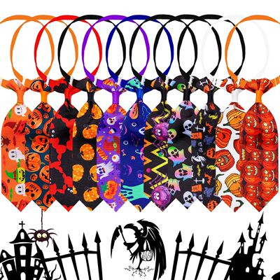 30PCS Halloween Party Dog Bowties Dog Accessories Pet Neckti
