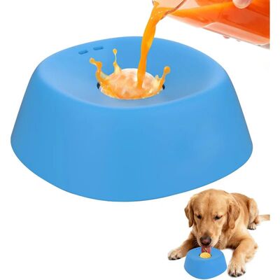 Anti-Choking Slow Feeder Dog Bowl Non-Slip 3/4 Cup - Lick To