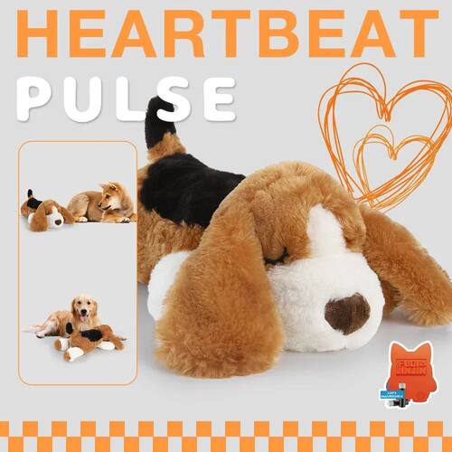 Puppy toys with heartbeat dog toys, pet separation stress so