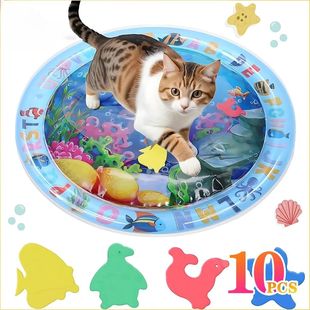 Water Sensory Play Mat Thickened Inflatable Water Mat For Ca