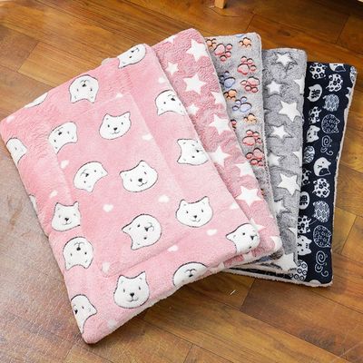 Pet Autumn Winter Warm Thick Sleeping Mat Pet Dog Sofa Mat E