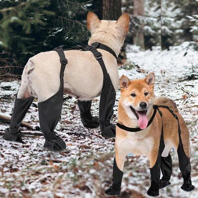 Best Anti-Slip Dog Shoes Pet Paw Protector Dog Rain Booties,