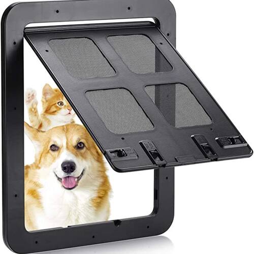 Pet Dog Screen Door Home Lockable Sliding Cat Screen Door Ma