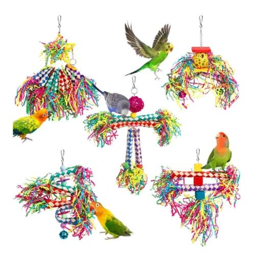 1PC Parrot Toy Biting Toy Drawing Toy Finger Set Sichuan Pep