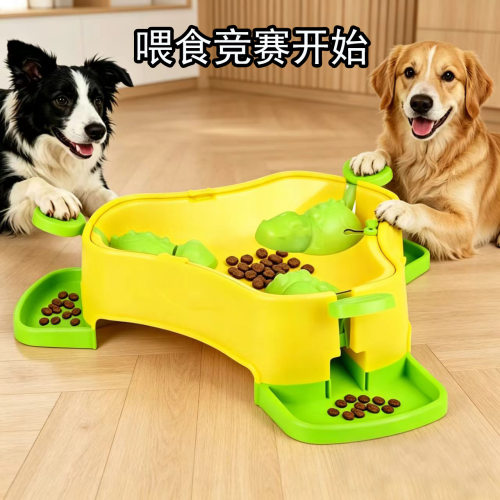 Pet Pressure Leakage Food Device Puppy Toy Interactive Educa