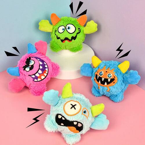 Factory Direct Ugly Cute Funny Pet Dog Toy Squeaky Bouncing
