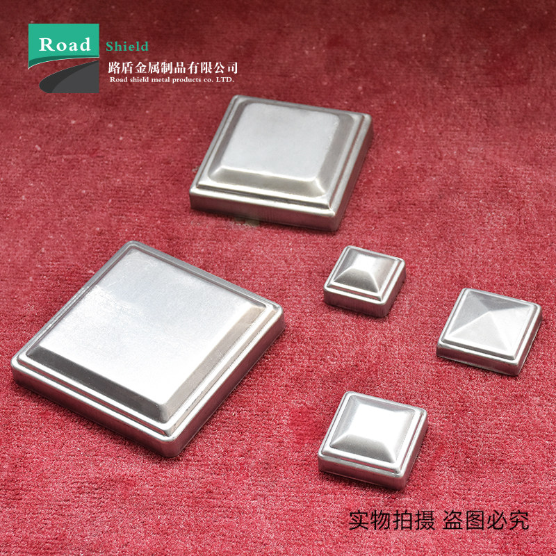 80*80栏杆封口立柱施工顶盖图片