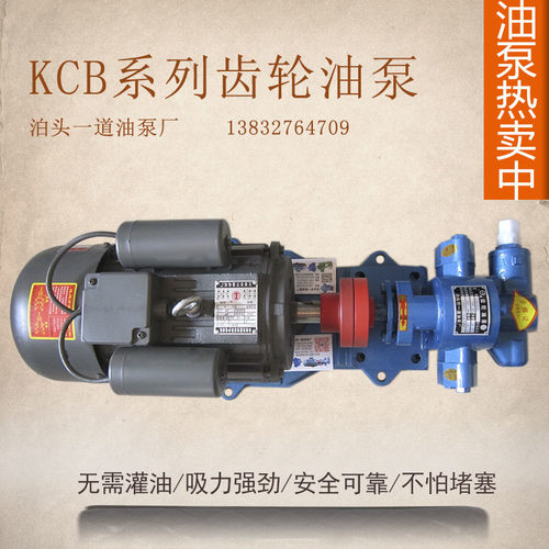 KCB齿轮泵电动油泵自吸防爆泵泵