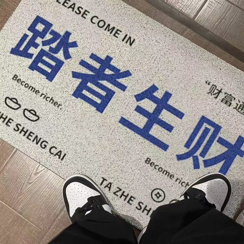 踏者生财丝圈店面地垫过沙脚垫
