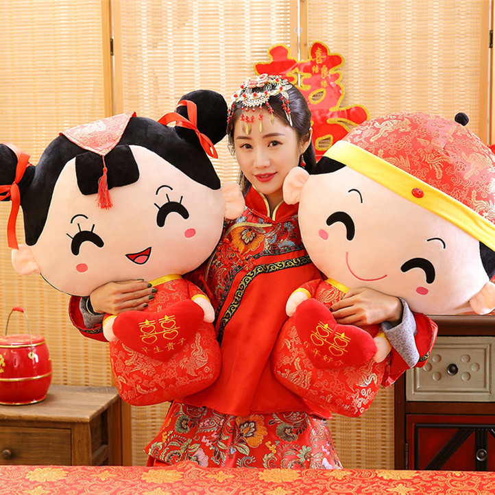 个性定制创意摆件结婚礼物一对新婚礼品送新人送姐姐闺蜜实用女