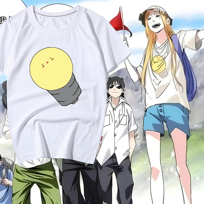 一人之下王震球同款T恤动漫联名周边cos服灯泡印花短袖男女夏衣服