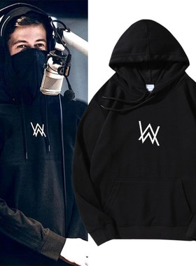 艾伦沃克alanwalker同款连帽卫衣DJ潮faded男秋冬款加绒电音衣服