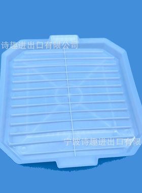 培根微波炉烤盘 烤盘烘焙模具白色灰色烤盘 便捷方便培根烤盘