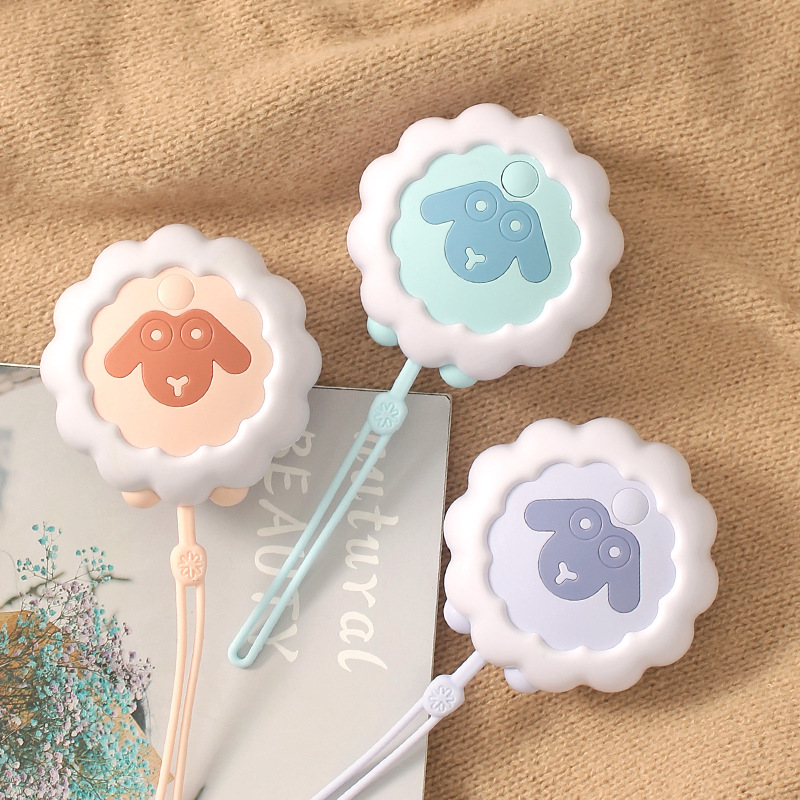 卡通小绵羊暖手宝 USB充电式便携暖手宝迷你暖宝四档可调节