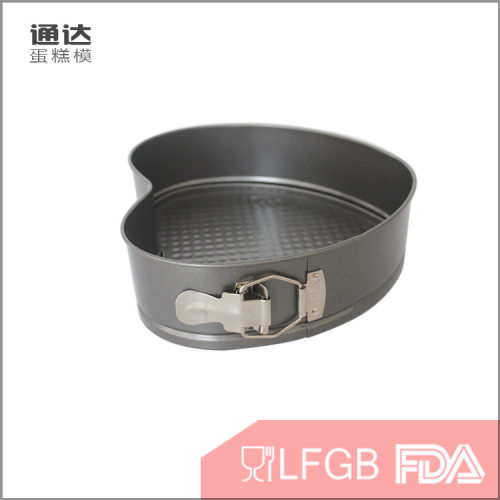 厂家直销心形蛋糕模三件套心形烘焙工具20/22/24/26/28cm蛋糕模具